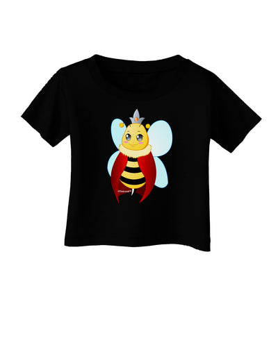 Queen Bee Mothers Day Infant T-Shirt Dark-Infant T-Shirt-TooLoud-Black-06-Months-Davson Sales