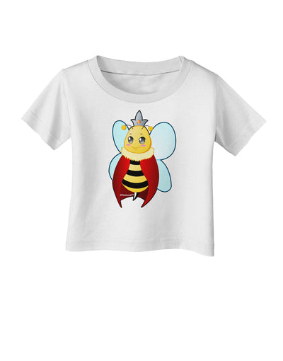 Queen Bee Mothers Day Infant T-Shirt-Infant T-Shirt-TooLoud-White-06-Months-Davson Sales