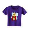 Queen Bee Mothers Day Toddler T-Shirt Dark-Toddler T-Shirt-TooLoud-Purple-2T-Davson Sales