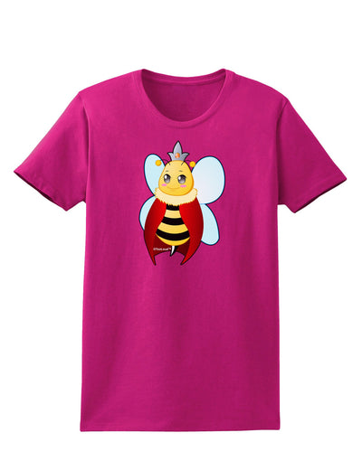 Queen Bee Mothers Day Womens Dark T-Shirt-TooLoud-Hot-Pink-Small-Davson Sales