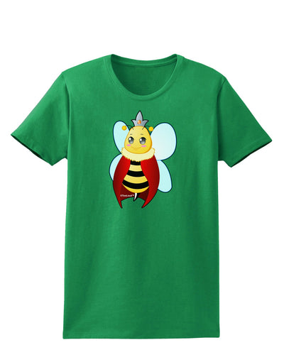 Queen Bee Mothers Day Womens Dark T-Shirt-TooLoud-Kelly-Green-X-Small-Davson Sales