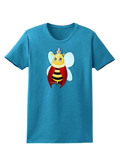 Queen Bee Mothers Day Womens Dark T-Shirt-TooLoud-Turquoise-X-Small-Davson Sales