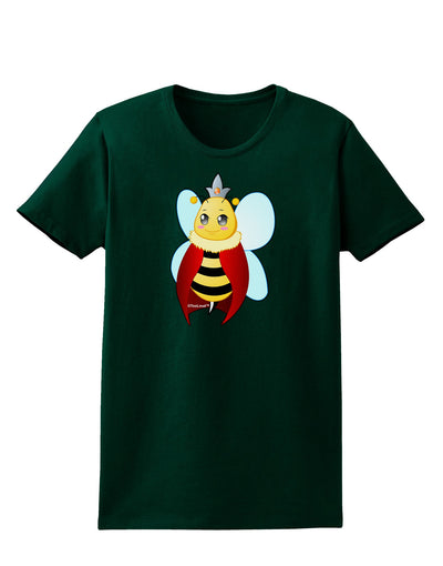 Queen Bee Mothers Day Womens Dark T-Shirt-TooLoud-Forest-Green-Small-Davson Sales