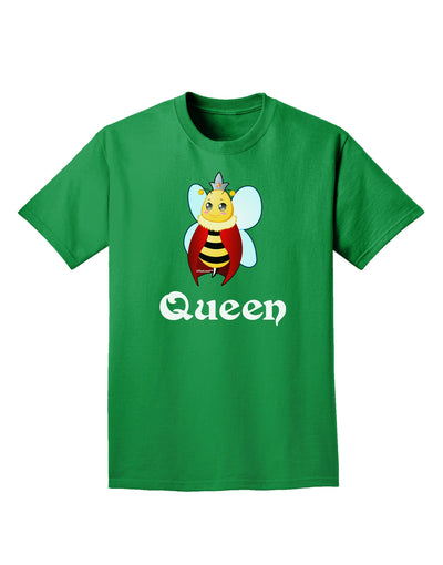 Queen Bee Text 2 Adult Dark T-Shirt-Mens T-Shirt-TooLoud-Kelly-Green-Small-Davson Sales