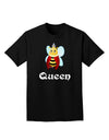 Queen Bee Text 2 Adult Dark T-Shirt-Mens T-Shirt-TooLoud-Black-Small-Davson Sales