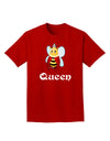Queen Bee Text 2 Adult Dark T-Shirt-Mens T-Shirt-TooLoud-Red-Small-Davson Sales