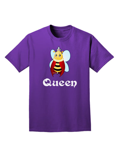 Queen Bee Text 2 Adult Dark T-Shirt-Mens T-Shirt-TooLoud-Purple-Small-Davson Sales