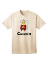 Queen Bee Text 2 Adult T-Shirt-unisex t-shirt-TooLoud-Natural-Small-Davson Sales