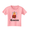 Queen Bee Text 2 Toddler T-Shirt-Toddler T-Shirt-TooLoud-Candy-Pink-2T-Davson Sales