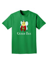 Queen Bee Text Adult Dark T-Shirt-Mens T-Shirt-TooLoud-Kelly-Green-Small-Davson Sales
