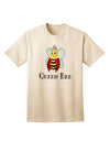 Queen Bee Text Adult T-Shirt-unisex t-shirt-TooLoud-Natural-Small-Davson Sales