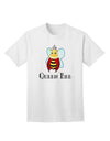 Queen Bee Text Adult T-Shirt-unisex t-shirt-TooLoud-White-Small-Davson Sales