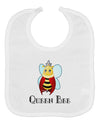 Queen Bee Text Baby Bib