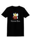 Queen Bee Text Womens Dark T-Shirt-TooLoud-Black-X-Small-Davson Sales