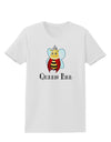 Queen Bee Text Womens T-Shirt-Womens T-Shirt-TooLoud-White-X-Small-Davson Sales