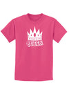 Queen Childrens Dark T-Shirt-Childrens T-Shirt-TooLoud-Sangria-X-Small-Davson Sales