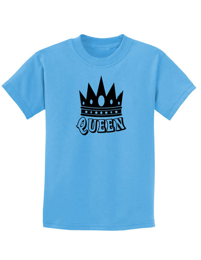 Queen Childrens T-Shirt-Childrens T-Shirt-TooLoud-Aquatic-Blue-X-Small-Davson Sales