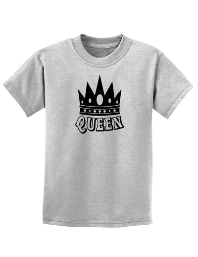 Queen Childrens T-Shirt-Childrens T-Shirt-TooLoud-AshGray-X-Small-Davson Sales