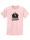 Queen Childrens T-Shirt-Childrens T-Shirt-TooLoud-PalePink-X-Small-Davson Sales