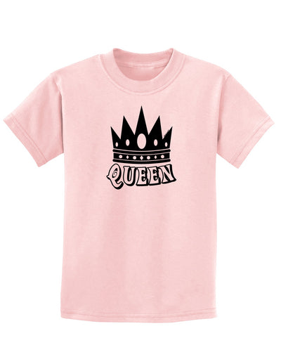 Queen Childrens T-Shirt-Childrens T-Shirt-TooLoud-PalePink-X-Small-Davson Sales