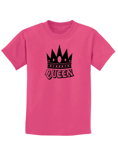 Queen Childrens T-Shirt-Childrens T-Shirt-TooLoud-Sangria-X-Small-Davson Sales