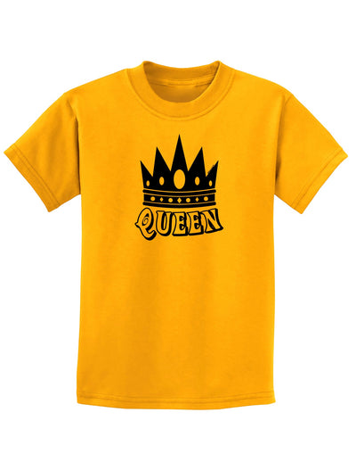 Queen Childrens T-Shirt-Childrens T-Shirt-TooLoud-Gold-X-Small-Davson Sales