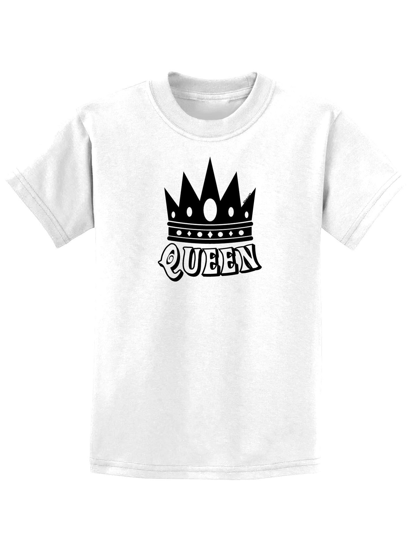 Queen Childrens T-Shirt-Childrens T-Shirt-TooLoud-White-X-Small-Davson Sales