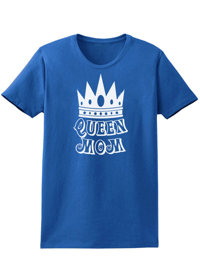 Queen Mom Womens Dark T-Shirt-TooLoud-Royal-Blue-X-Small-Davson Sales