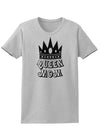 Queen Mom Womens T-Shirt-Womens T-Shirt-TooLoud-AshGray-X-Small-Davson Sales