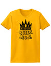 Queen Mom Womens T-Shirt-Womens T-Shirt-TooLoud-Gold-X-Small-Davson Sales