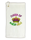 Queen Of Mardi Gras Micro Terry Gromet Golf Towel 16 x 25 inch-Golf Towel-TooLoud-White-Davson Sales