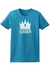 Queen Womens Dark T-Shirt-TooLoud-Turquoise-X-Small-Davson Sales