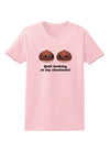 Quit Looking At My Chestnuts - Funny Womens T-Shirt-Womens T-Shirt-TooLoud-PalePink-X-Small-Davson Sales