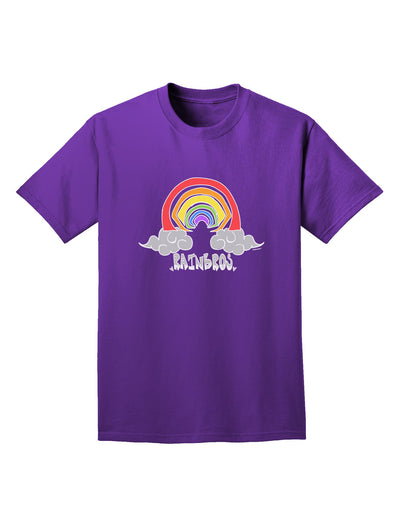 RAINBROS Dark Adult Dark T-Shirt-Mens-Tshirts-TooLoud-Purple-Small-Davson Sales