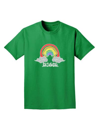 RAINBROS Dark Adult Dark T-Shirt-Mens-Tshirts-TooLoud-Kelly-Green-Small-Davson Sales