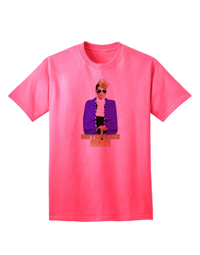 RBG Supreme Court Justice Adult T-Shirt by TooLoud-Mens T-shirts-TooLoud-Neon-Pink-Small-Davson Sales