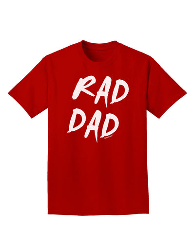 Rad Dad Design Adult Dark T-Shirt-Mens T-Shirt-TooLoud-Red-Small-Davson Sales