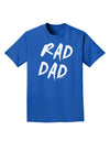 Rad Dad Design Adult Dark T-Shirt-Mens T-Shirt-TooLoud-Royal-Blue-Small-Davson Sales