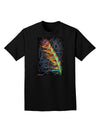 Rainbow Feather Adult Dark T-Shirt-Mens T-Shirt-TooLoud-Black-Small-Davson Sales