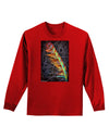 Rainbow Feather Adult Long Sleeve Dark T-Shirt-TooLoud-Red-Small-Davson Sales