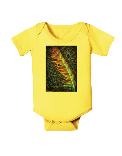 Rainbow Feather Baby Romper Bodysuit-Baby Romper-TooLoud-Yellow-06-Months-Davson Sales