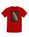 Rainbow Feather Childrens Dark T-Shirt-Childrens T-Shirt-TooLoud-Red-X-Small-Davson Sales