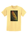 Rainbow Feather Childrens T-Shirt-Childrens T-Shirt-TooLoud-Daffodil-Yellow-X-Small-Davson Sales