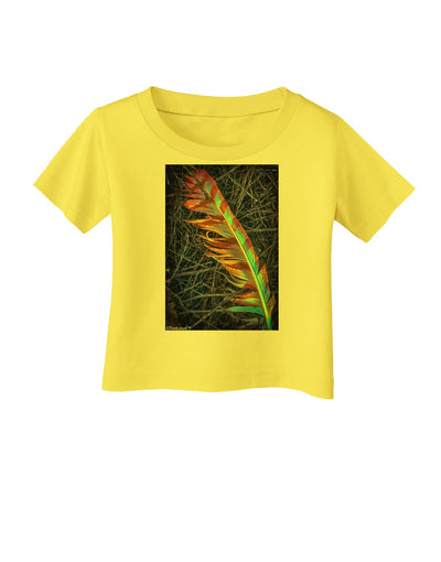 Rainbow Feather Infant T-Shirt-Infant T-Shirt-TooLoud-Yellow-06-Months-Davson Sales