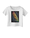 Rainbow Feather Infant T-Shirt-Infant T-Shirt-TooLoud-White-06-Months-Davson Sales