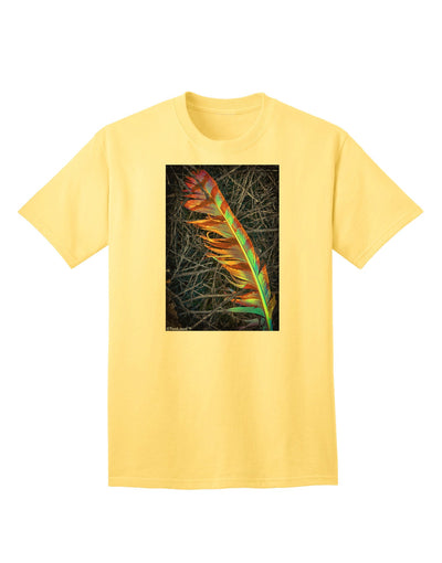 Rainbow Feather - Premium Adult T-Shirt Collection-Mens T-shirts-TooLoud-Yellow-Small-Davson Sales