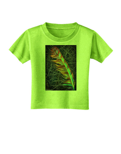 Rainbow Feather Toddler T-Shirt-Toddler T-Shirt-TooLoud-Lime-Green-2T-Davson Sales