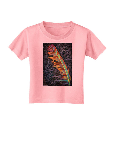 Rainbow Feather Toddler T-Shirt-Toddler T-Shirt-TooLoud-Candy-Pink-2T-Davson Sales