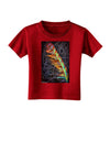 Rainbow Feather Toddler T-Shirt Dark-Toddler T-Shirt-TooLoud-Red-2T-Davson Sales