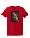 Rainbow Feather Womens Dark T-Shirt-TooLoud-Red-X-Small-Davson Sales